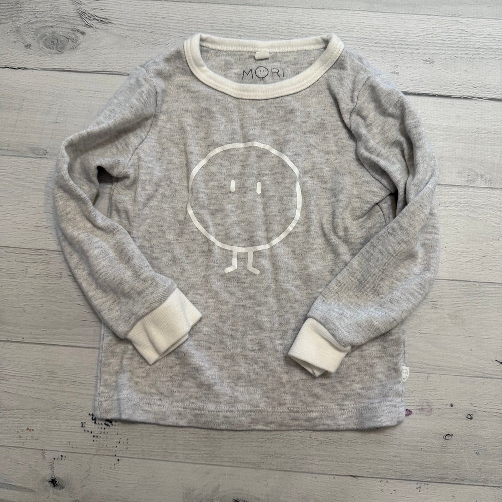 Mori Baby grey pajama‎ top 2/3